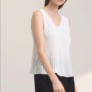 Aritzia Wilfred Pleated Tank